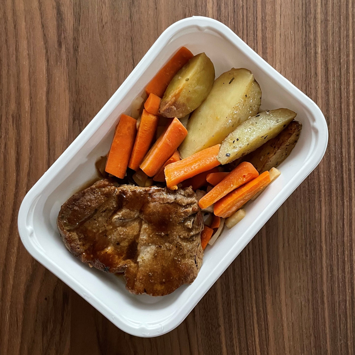 Langtidsstekt BBQ svinenakke