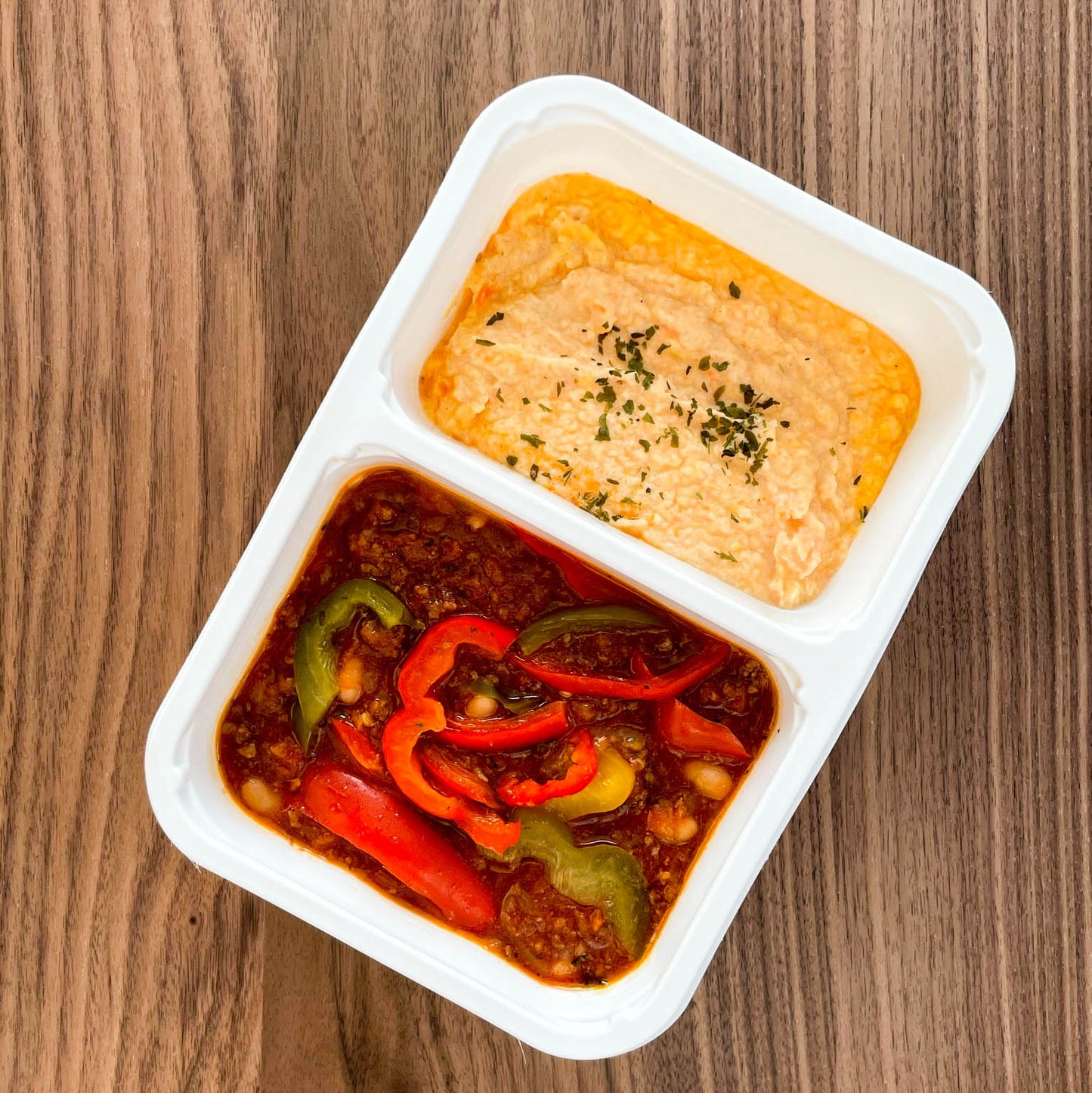 Chilli Con carne med rotmos