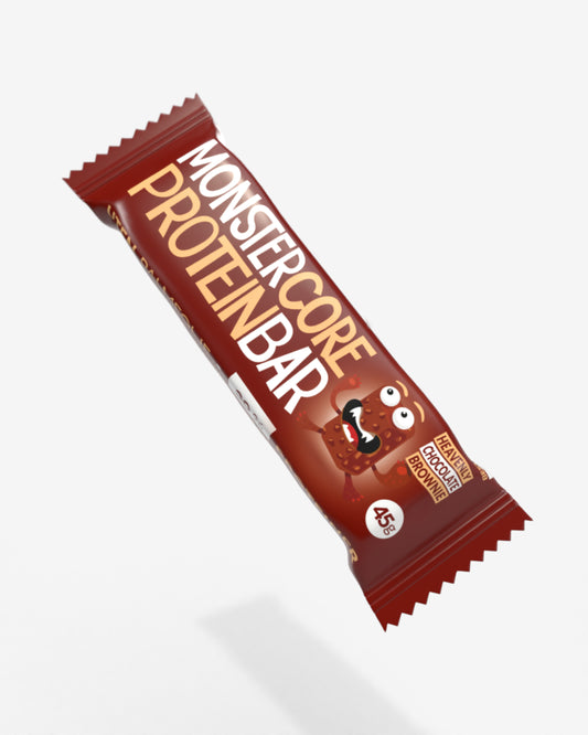 Monster Core Protein Bar Heavenly Chocolate Brownie 45g - SINGEL